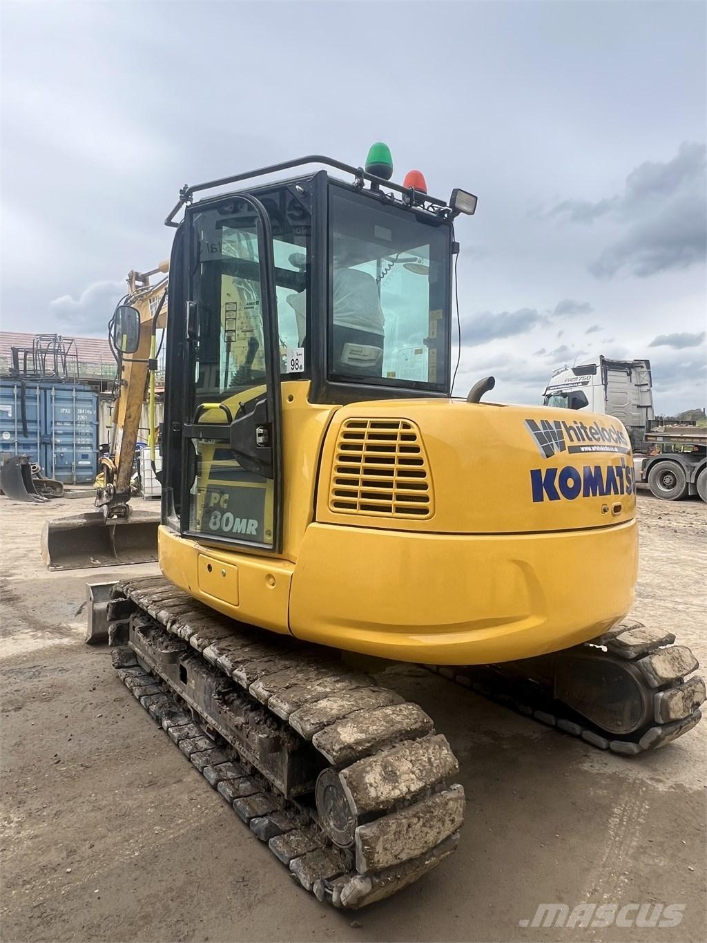Komatsu PC 80 MR 中型油圧ショベル 7ｔ-12ｔ（ユンボ・パワーショベル・バックホー）