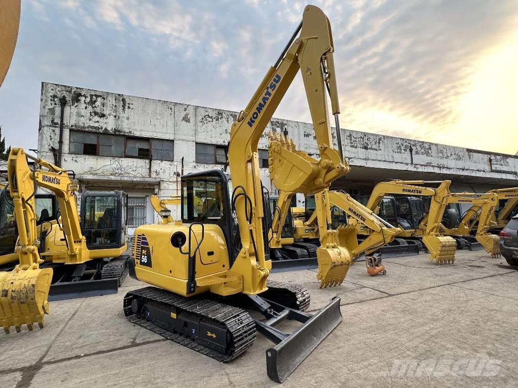 Komatsu PC56-7 ミニ油圧ショベル 7t以下（ミニユンボ・ミニディガー）