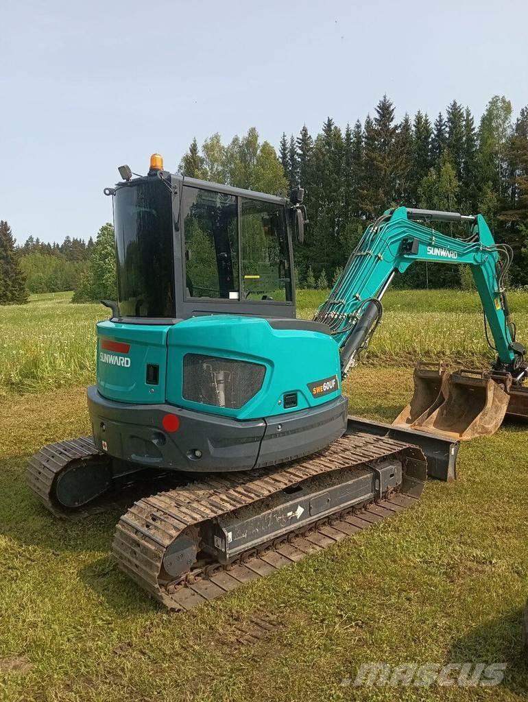 Sunward SWE60UF 中型油圧ショベル 7ｔ-12ｔ（ユンボ・パワーショベル・バックホー）