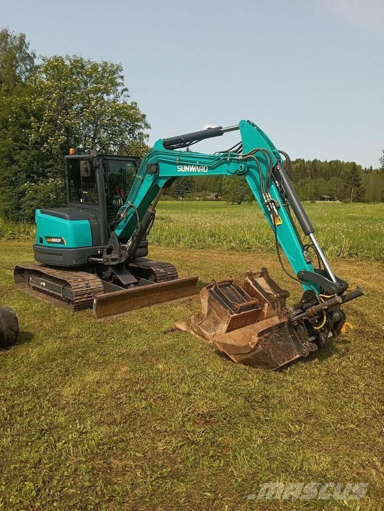 Sunward SWE60UF 中型油圧ショベル 7ｔ-12ｔ（ユンボ・パワーショベル・バックホー）