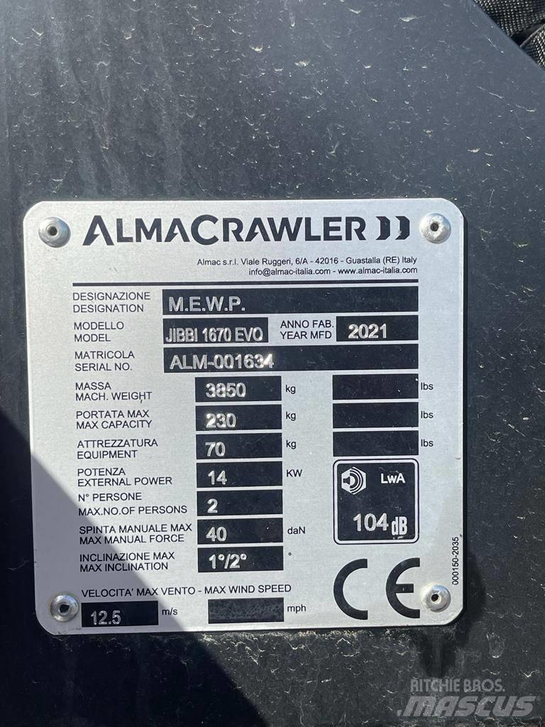 Almac Jibbi 1670 evo その他リフトとプラットフォーム
