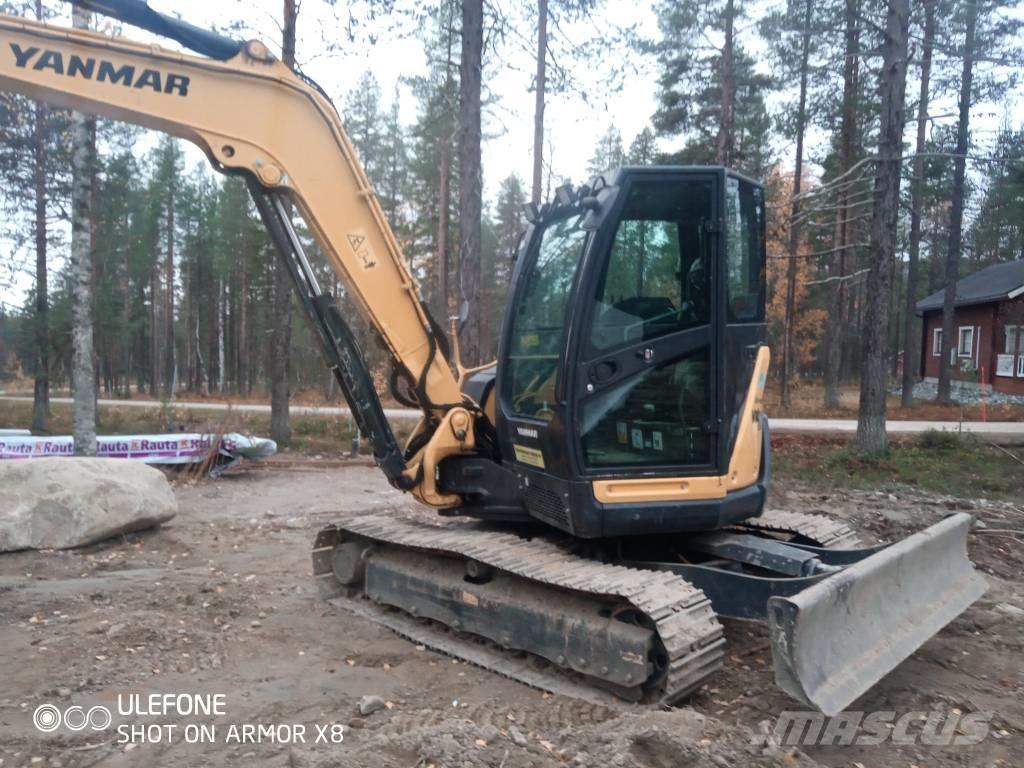 Yanmar Vio 80-1A 中型油圧ショベル 7ｔ-12ｔ（ユンボ・パワーショベル・バックホー）