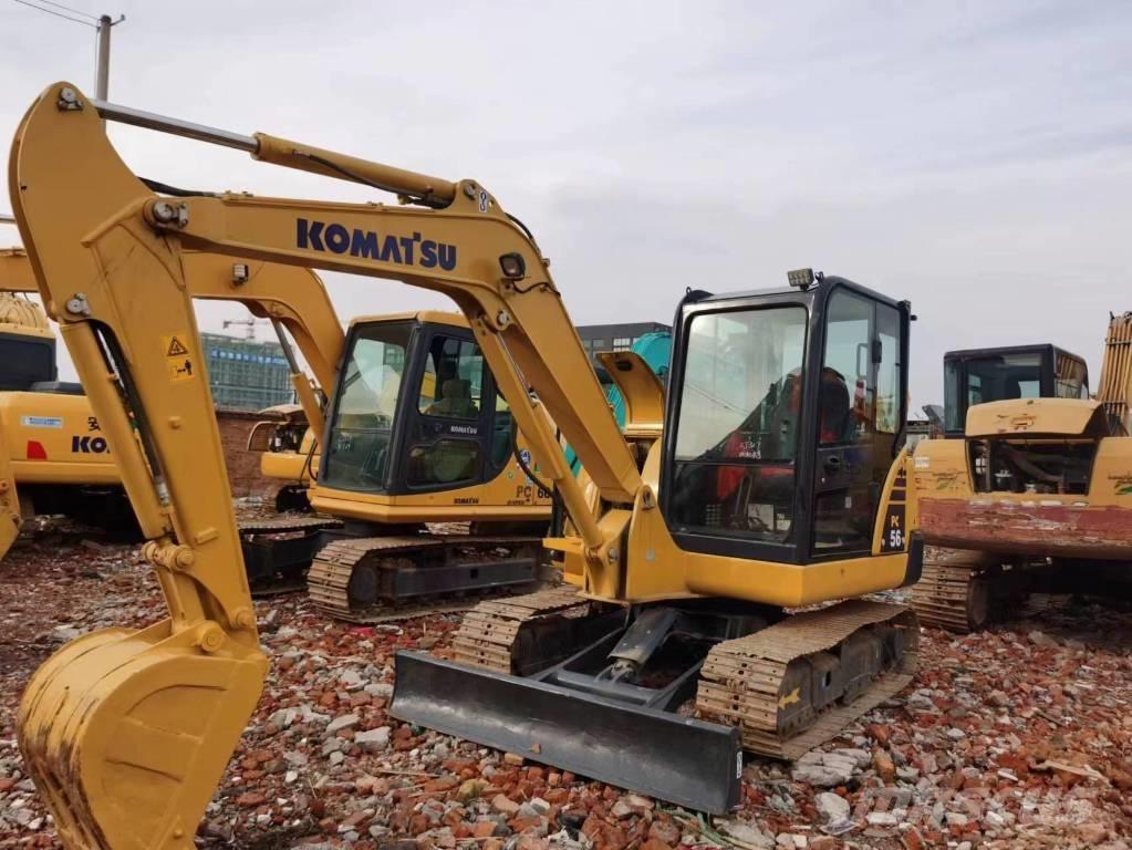 Komatsu PC 56-7 ミニ油圧ショベル 7t以下（ミニユンボ・ミニディガー）