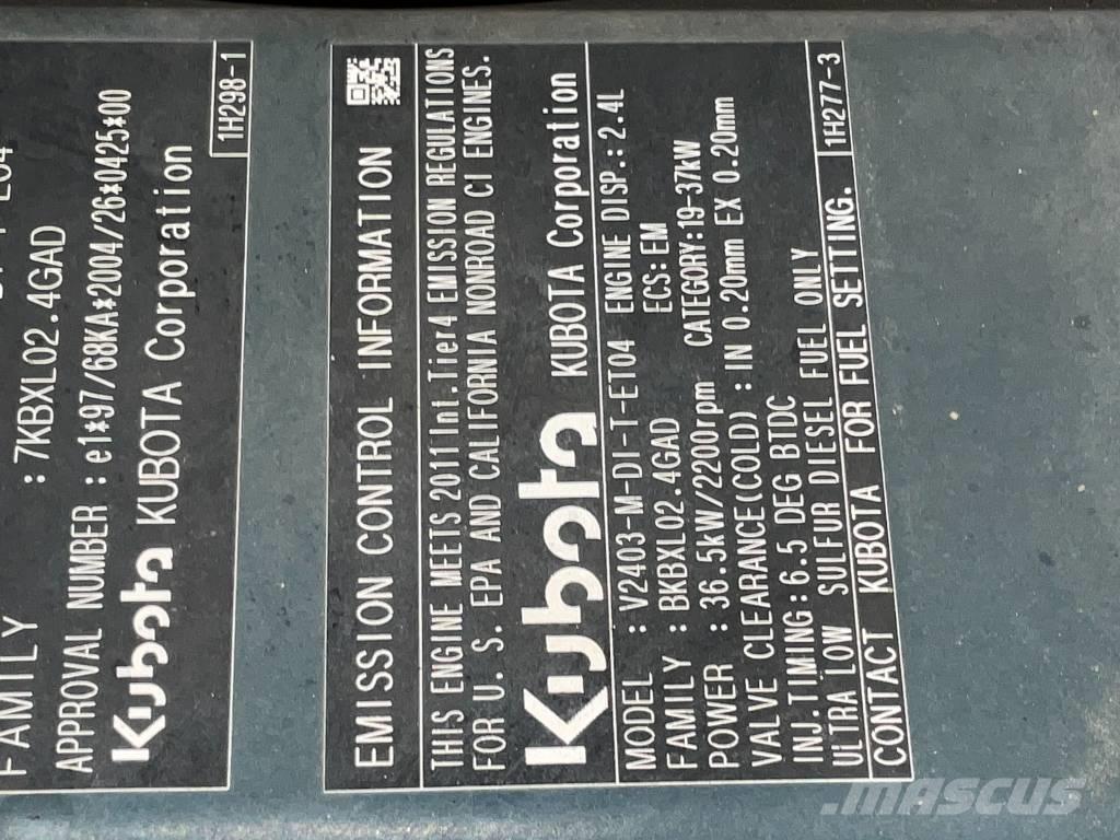 Bobcat E 50 EM ミニ油圧ショベル 7t以下（ミニユンボ・ミニディガー）