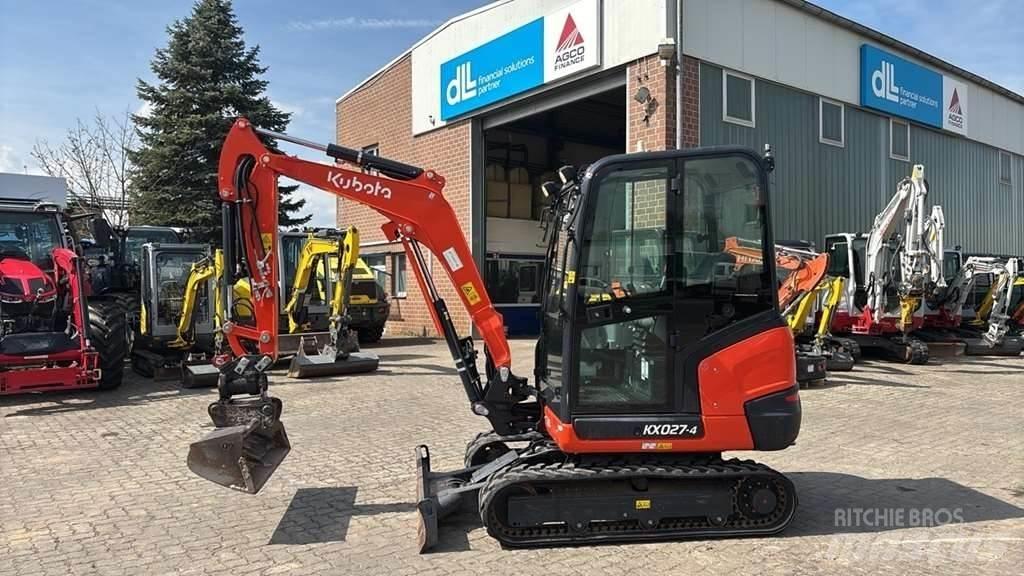 Kubota KX027-4 ミニ油圧ショベル 7t以下（ミニユンボ・ミニディガー）