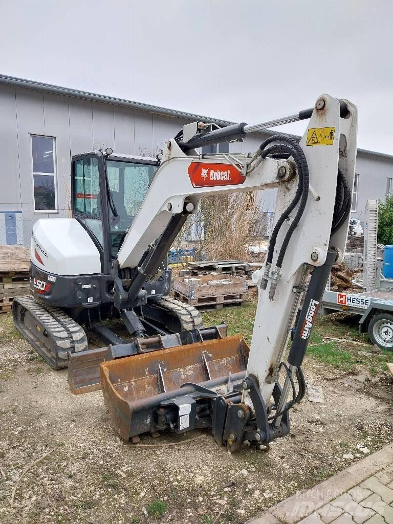 Bobcat E 50 ミニ油圧ショベル 7t以下（ミニユンボ・ミニディガー）