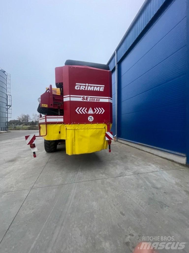 Grimme SE 150-60 ジャガイモ収穫機・掘取機