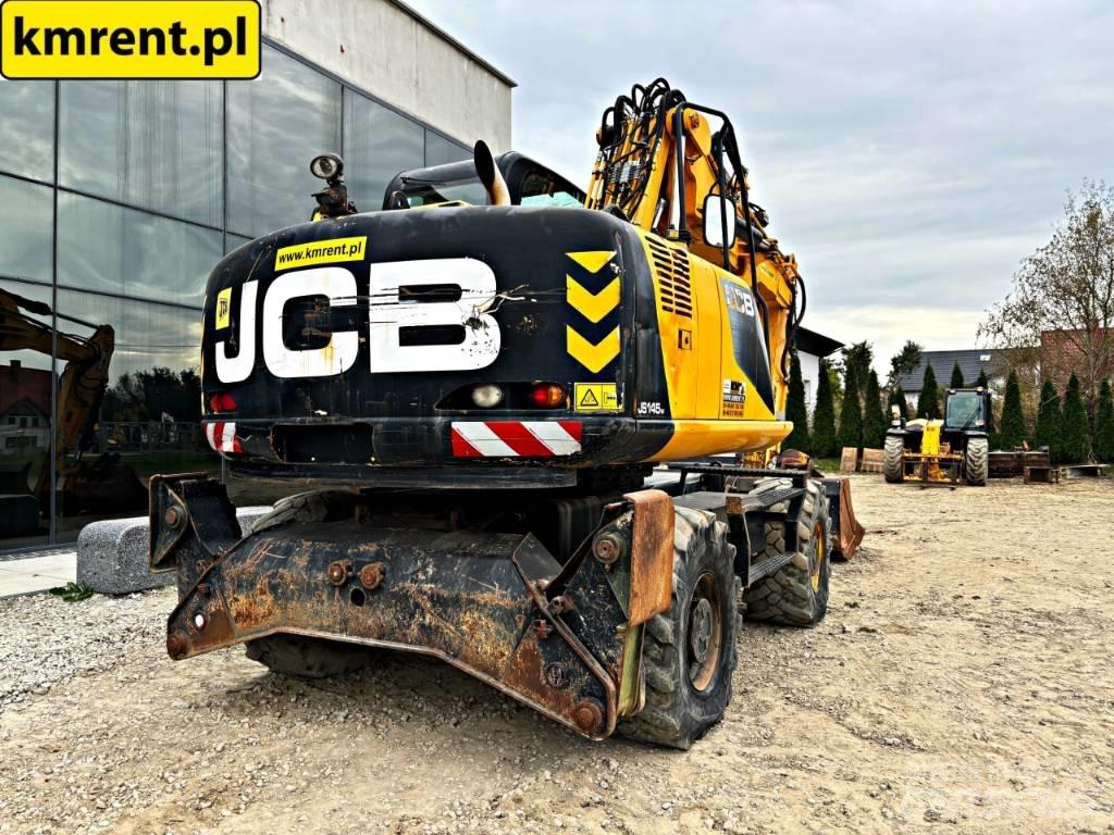 JCB JS 145 W ホイール式油圧ショベル（パワーショベル・ユンボ・バックホー）