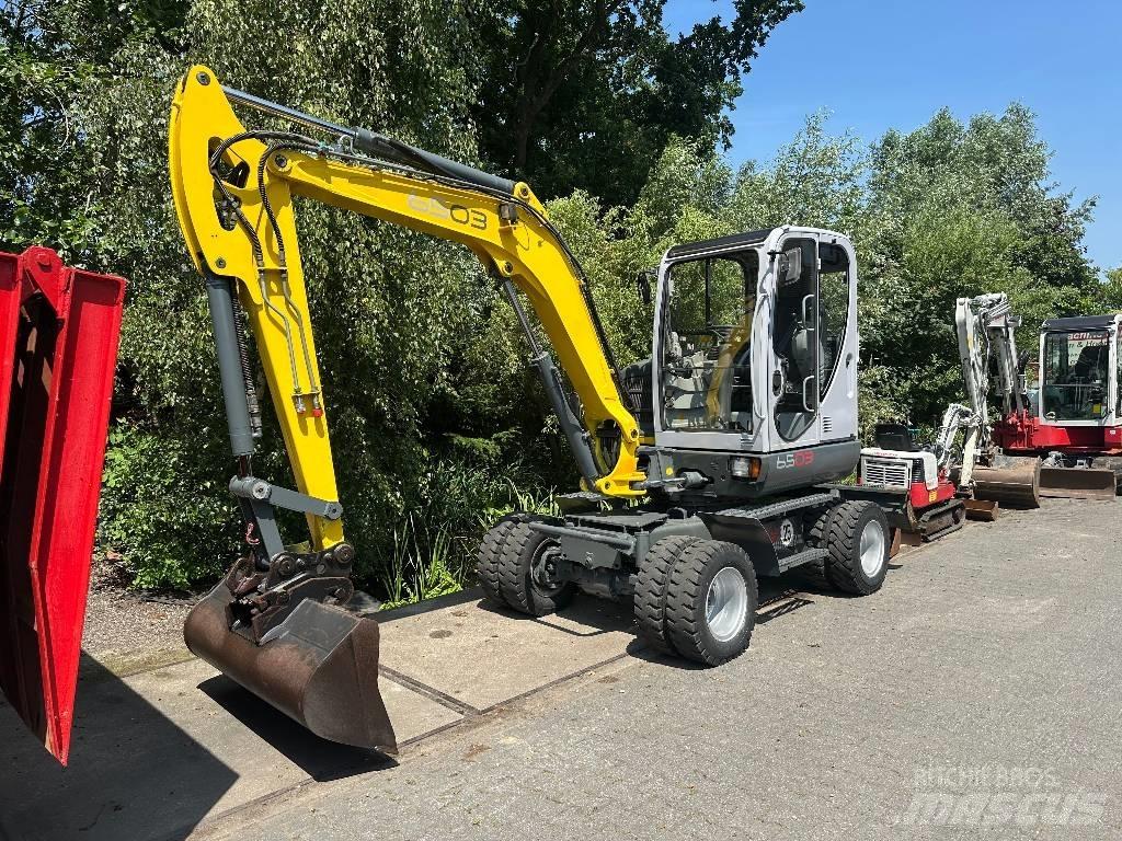 Neuson 6503 WD ホイール式油圧ショベル（パワーショベル・ユンボ・バックホー）