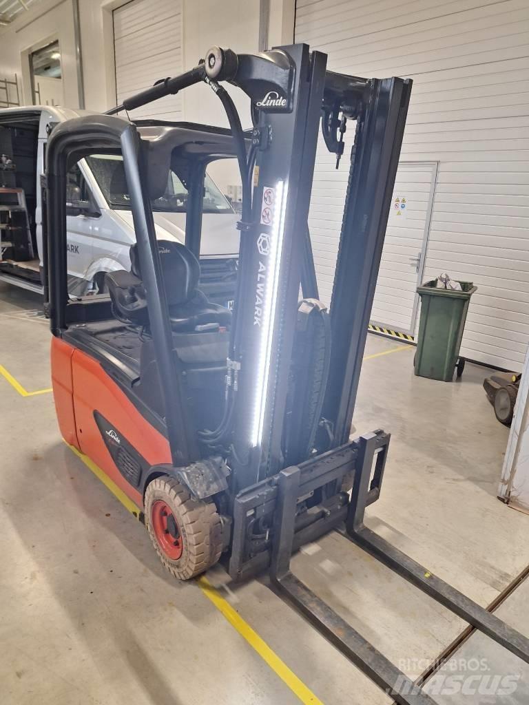 Linde E16 バッテリーフォークリフト