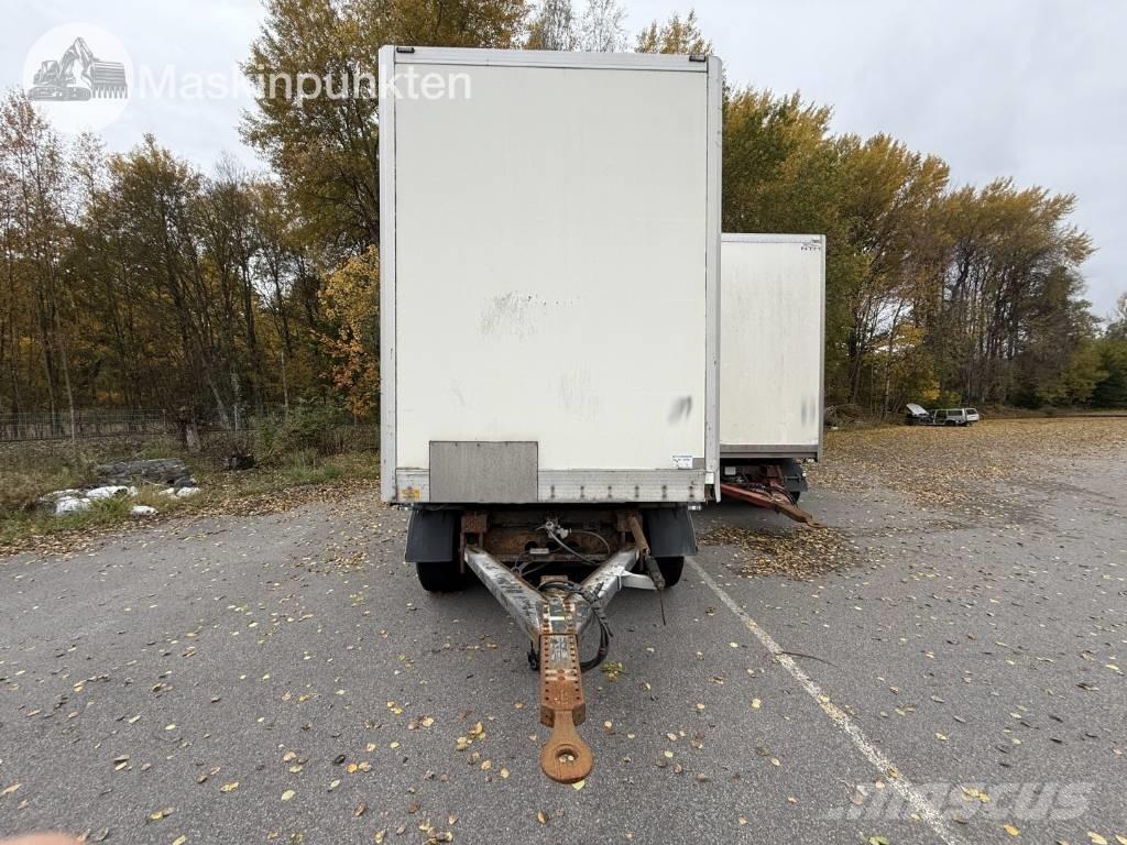 Närko D4HW13L62 ボックスボディートレーラー