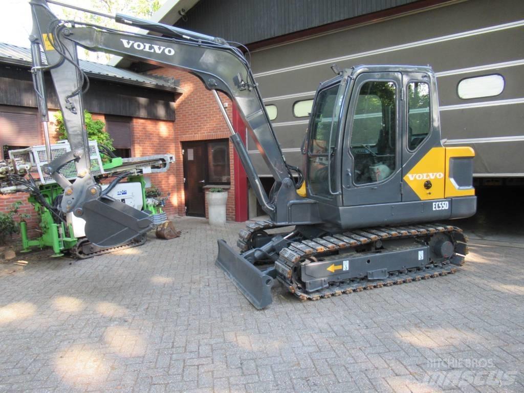 Volvo EC 55 D ミニ油圧ショベル 7t以下（ミニユンボ・ミニディガー）