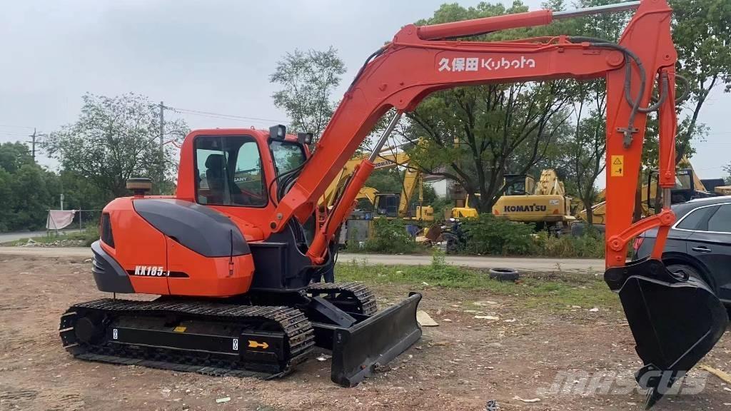 Kubota KX 185-3 中型油圧ショベル 7ｔ-12ｔ（ユンボ・パワーショベル・バックホー）