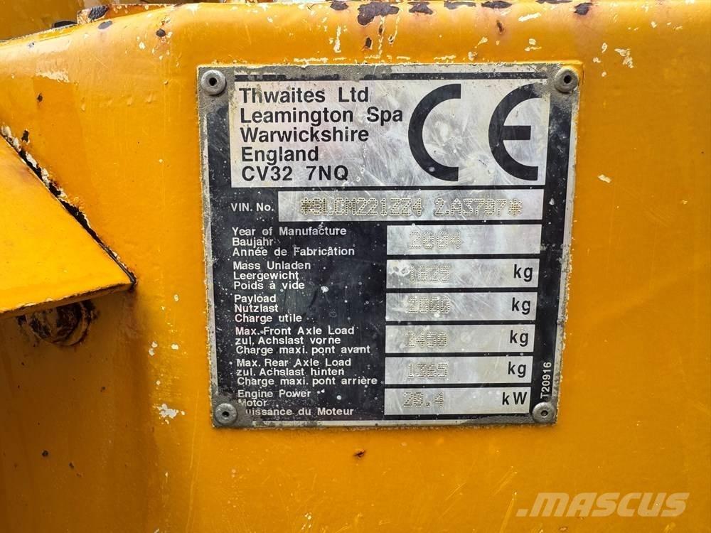 Thwaites 2T ST サイト　ダンプ