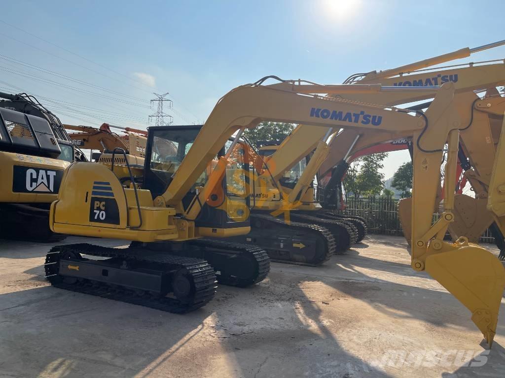 Komatsu PC 70 ミニ油圧ショベル 7t以下（ミニユンボ・ミニディガー）