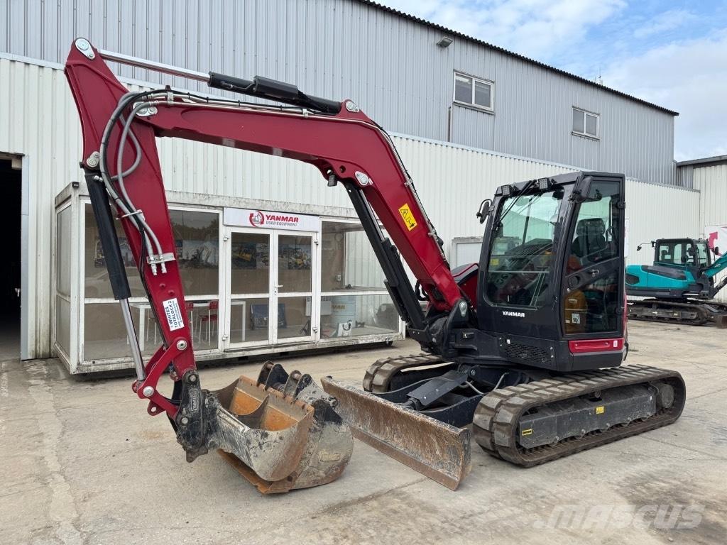 Yanmar VIO80 (00414) 中型油圧ショベル 7ｔ-12ｔ（ユンボ・パワーショベル・バックホー）