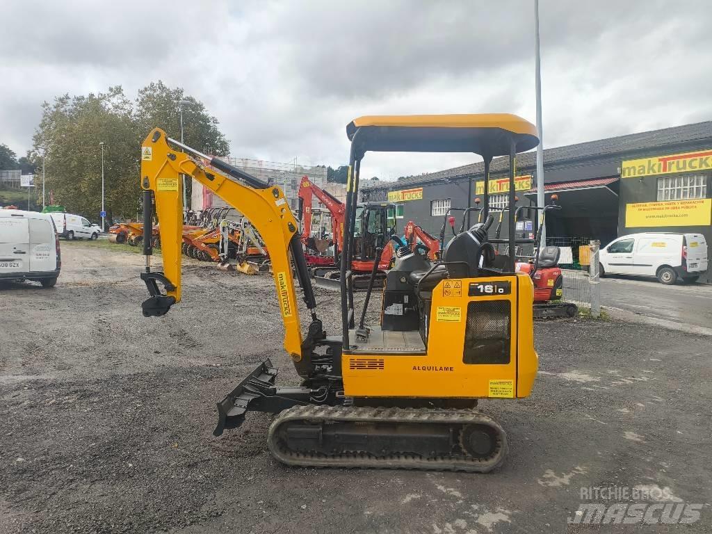 JCB 16 C-1 ミニ油圧ショベル 7t以下（ミニユンボ・ミニディガー）