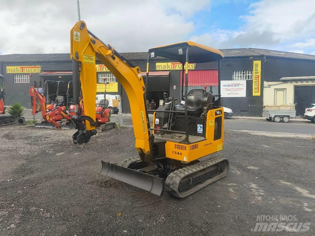JCB 16 C-1 ミニ油圧ショベル 7t以下（ミニユンボ・ミニディガー）