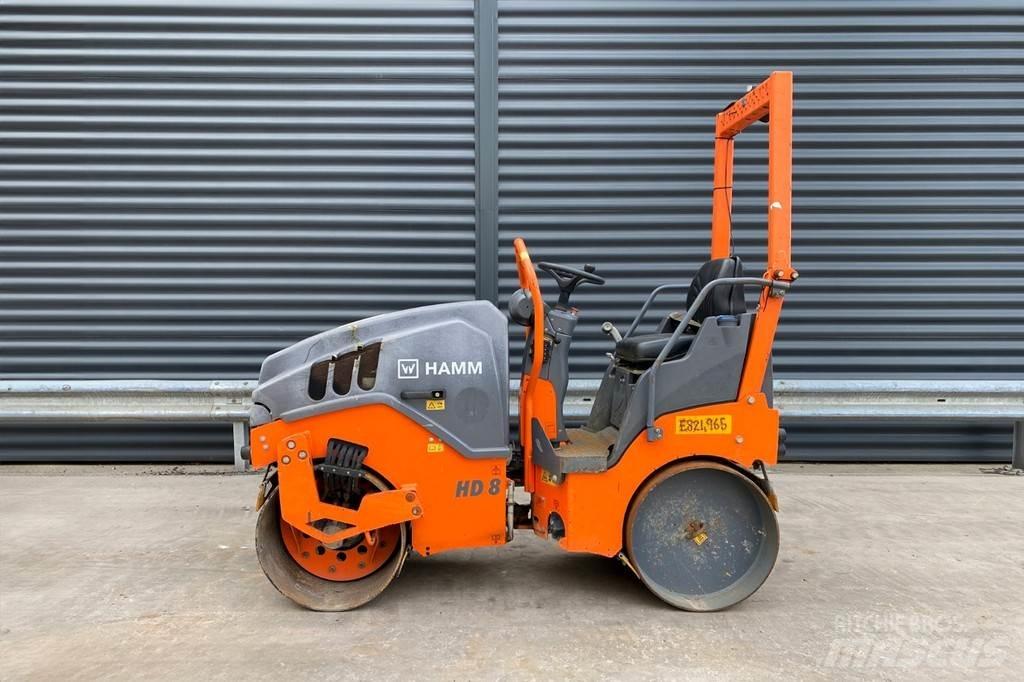 Hamm HD 8 VV タンデムローラ