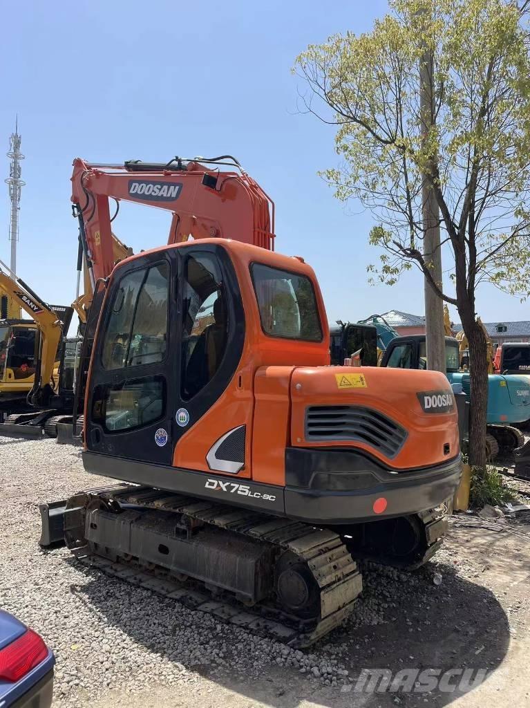 Doosan DX 75-9 C 中型油圧ショベル 7ｔ-12ｔ（ユンボ・パワーショベル・バックホー）