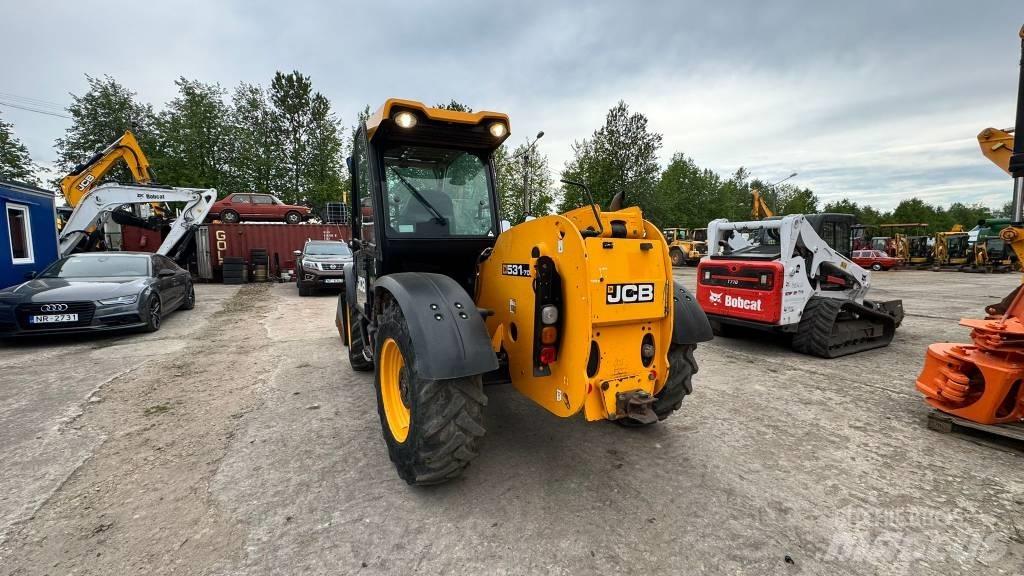 JCB 531-70 テレスコピックホイールローダー