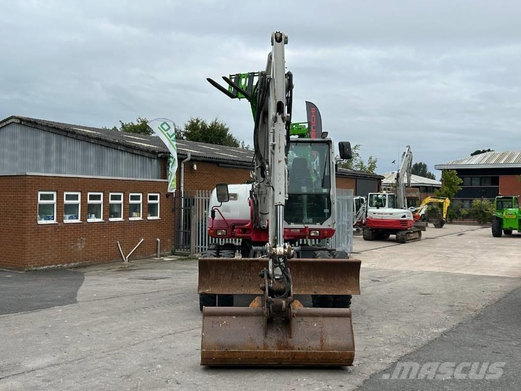 Takeuchi TB 295 W ホイール式油圧ショベル（パワーショベル・ユンボ・バックホー）