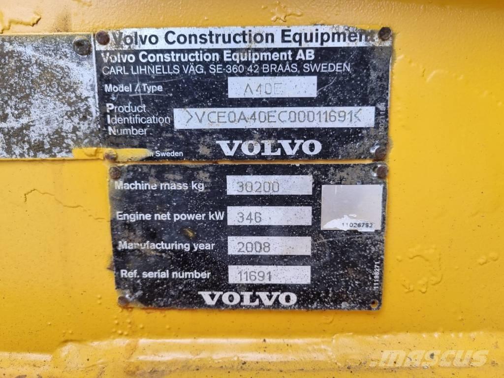 Volvo A 40 E アーティキュレート式ダンプトラック