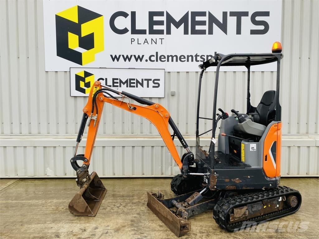 Doosan DX17Z ミニ油圧ショベル 7t以下（ミニユンボ・ミニディガー）