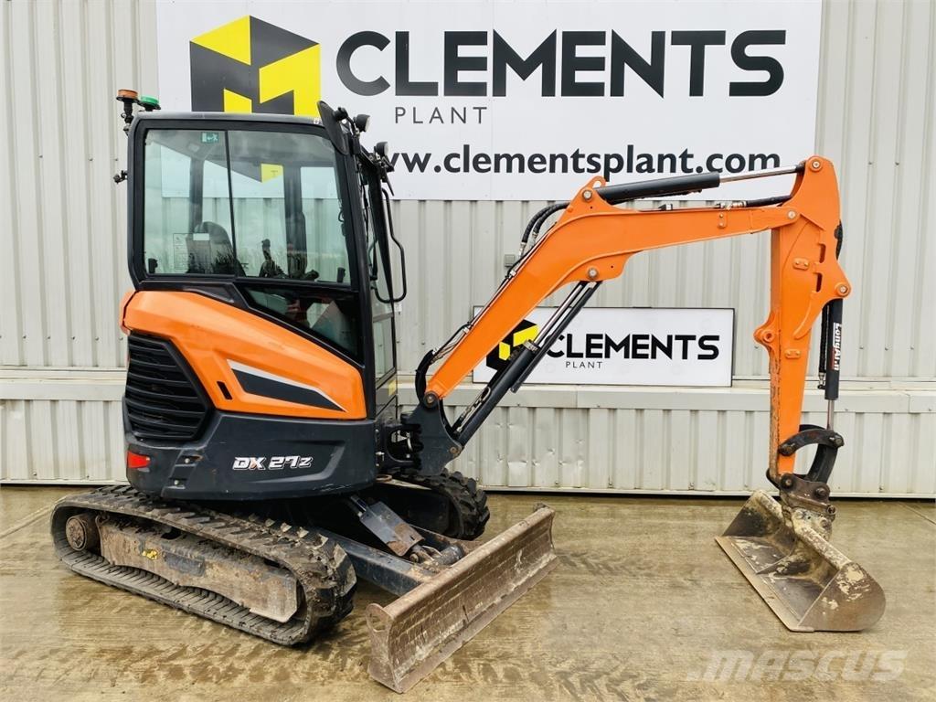 Doosan DX27Z ミニ油圧ショベル 7t以下（ミニユンボ・ミニディガー）