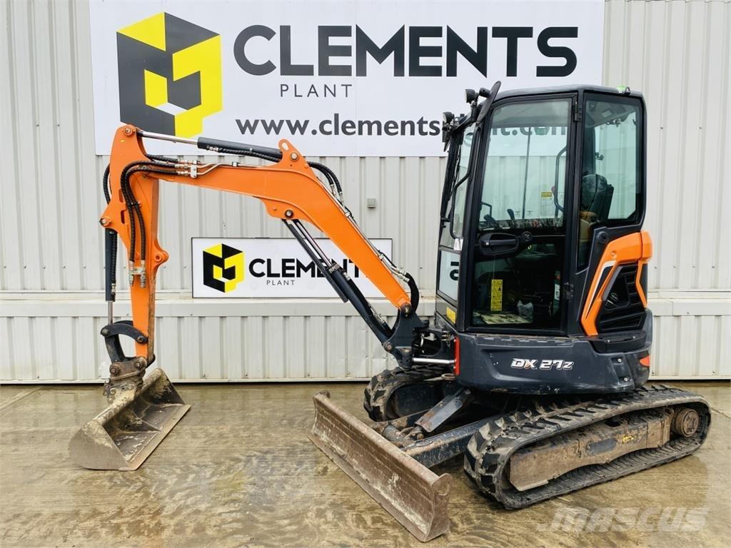 Doosan DX27Z ミニ油圧ショベル 7t以下（ミニユンボ・ミニディガー）