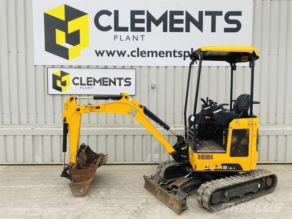 JCB 18Z-1 ミニ油圧ショベル 7t以下（ミニユンボ・ミニディガー）