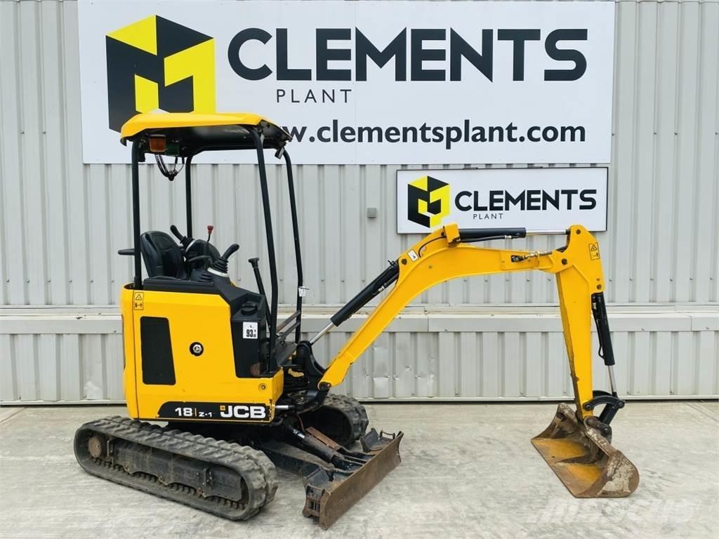 JCB 18Z-1 ミニ油圧ショベル 7t以下（ミニユンボ・ミニディガー）