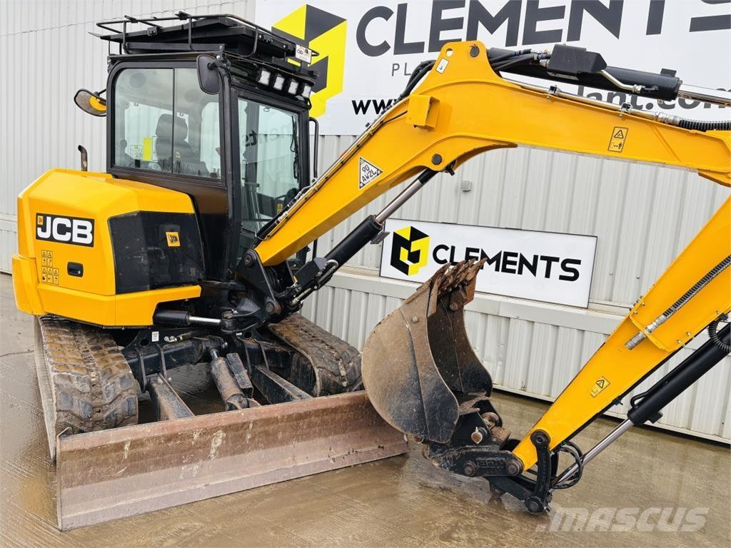 JCB 57C-1 中型油圧ショベル 7ｔ-12ｔ（ユンボ・パワーショベル・バックホー）