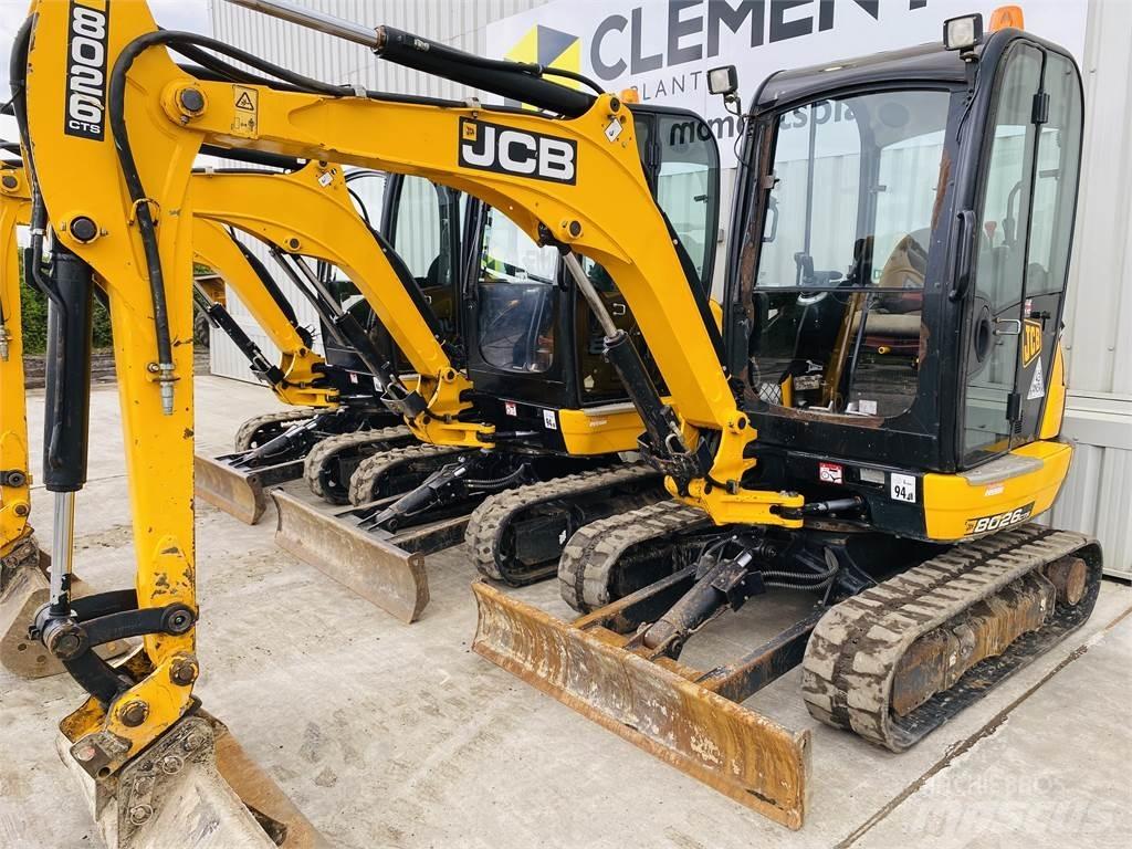 JCB 8026CTS ミニ油圧ショベル 7t以下（ミニユンボ・ミニディガー）