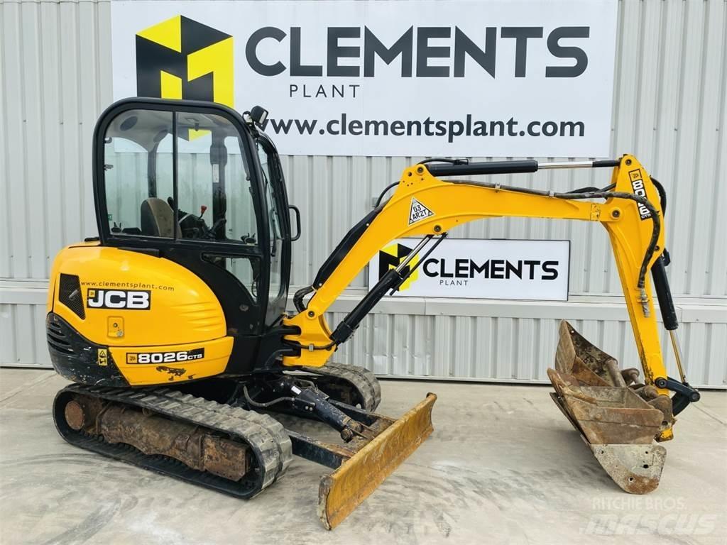 JCB 8026CTS ミニ油圧ショベル 7t以下（ミニユンボ・ミニディガー）