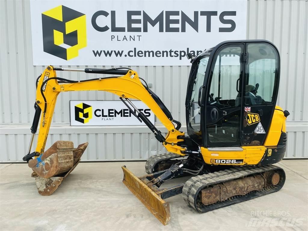 JCB 8026CTS ミニ油圧ショベル 7t以下（ミニユンボ・ミニディガー）