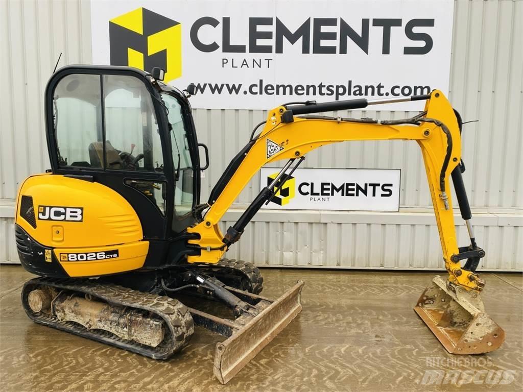 JCB 8026CTS ミニ油圧ショベル 7t以下（ミニユンボ・ミニディガー）