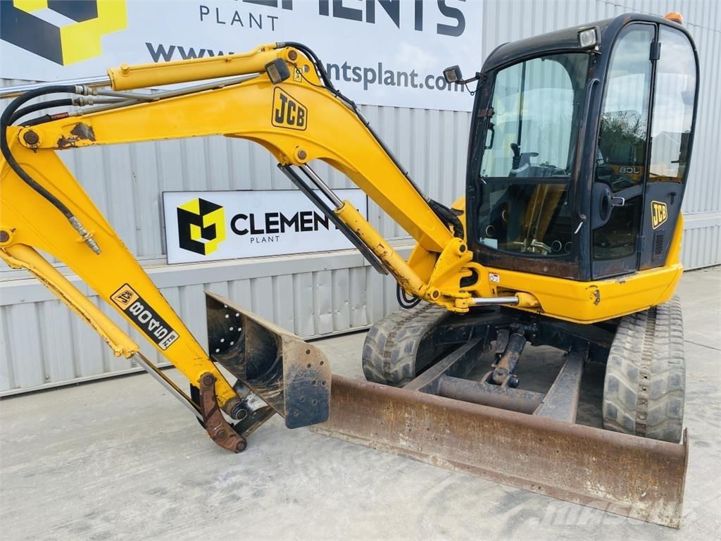 JCB 8045ZTS 中型油圧ショベル 7ｔ-12ｔ（ユンボ・パワーショベル・バックホー）