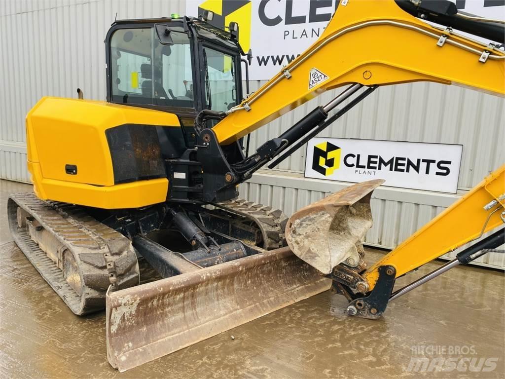 JCB 85Z-1 中型油圧ショベル 7ｔ-12ｔ（ユンボ・パワーショベル・バックホー）