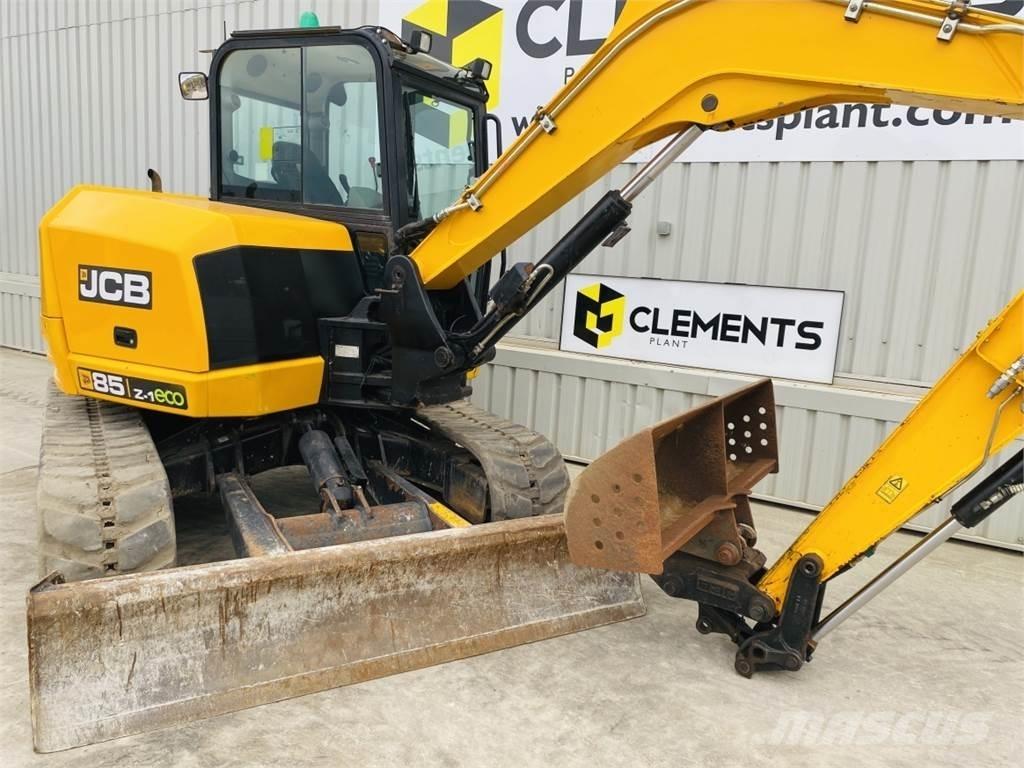 JCB 85Z-1 中型油圧ショベル 7ｔ-12ｔ（ユンボ・パワーショベル・バックホー）