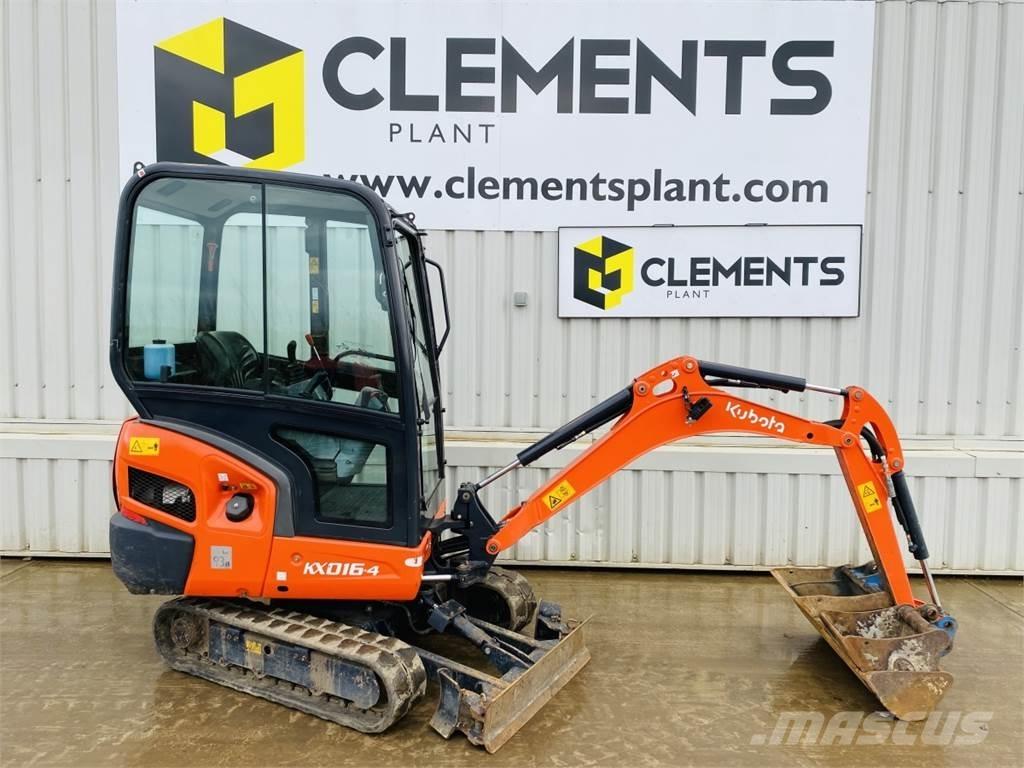 Kubota KX016-4 ミニ油圧ショベル 7t以下（ミニユンボ・ミニディガー）