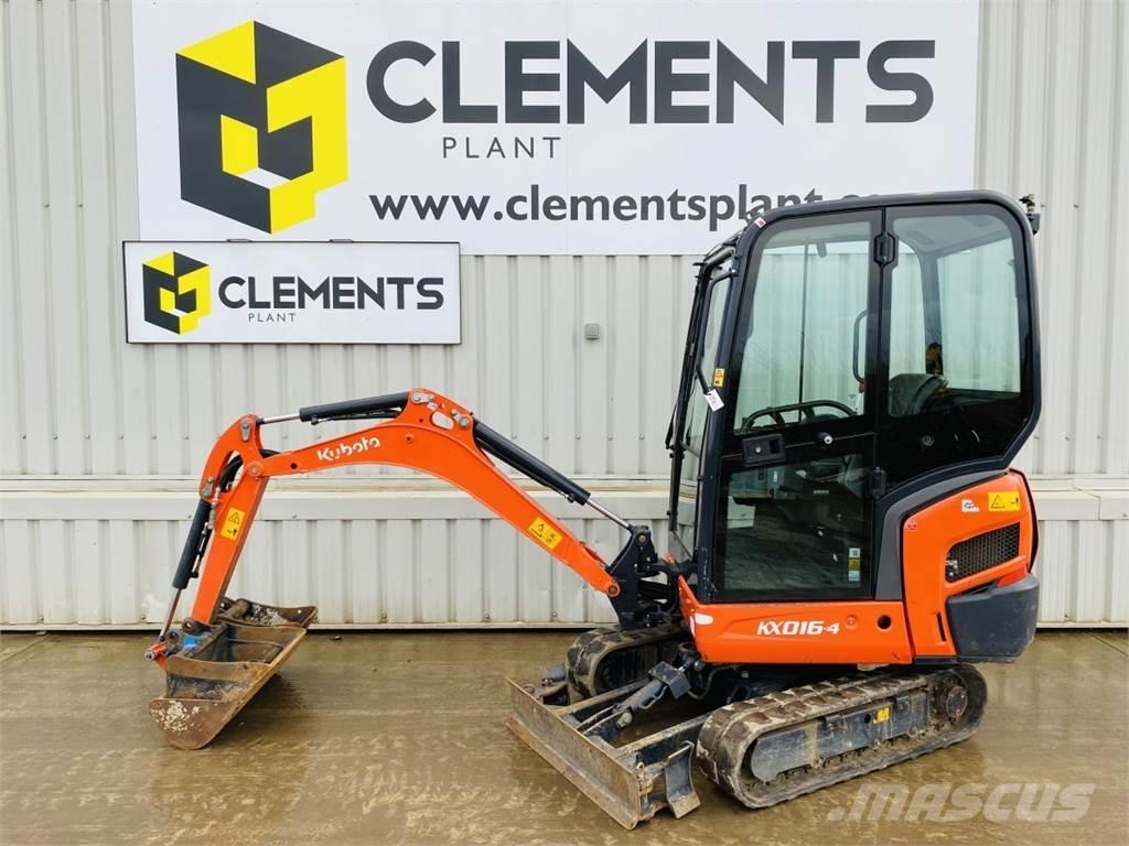 Kubota KX016-4 ミニ油圧ショベル 7t以下（ミニユンボ・ミニディガー）