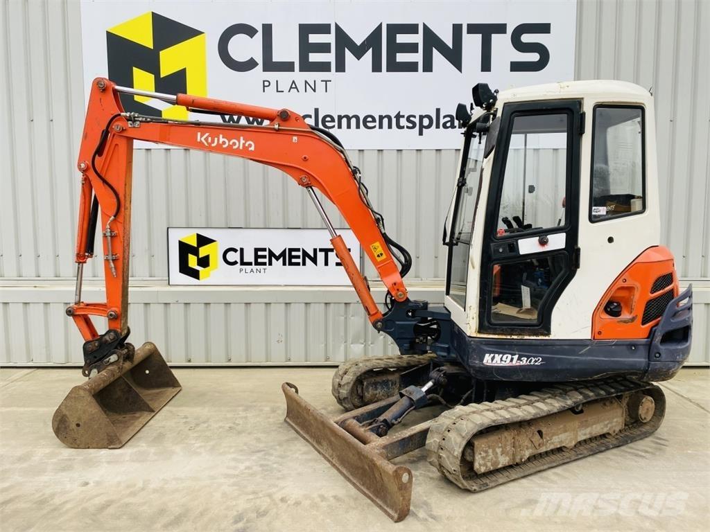 Kubota KX91-3a2 ミニ油圧ショベル 7t以下（ミニユンボ・ミニディガー）