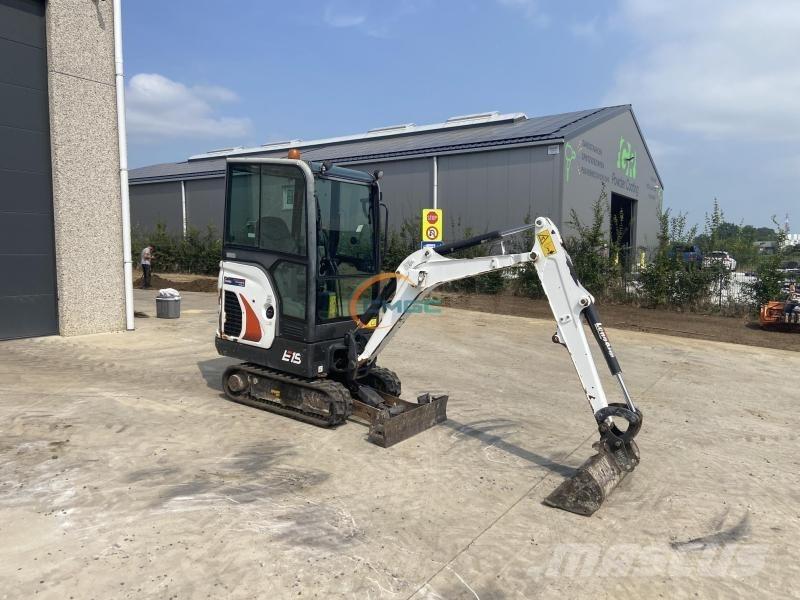 Bobcat E19 ホイール式油圧ショベル（パワーショベル・ユンボ・バックホー）