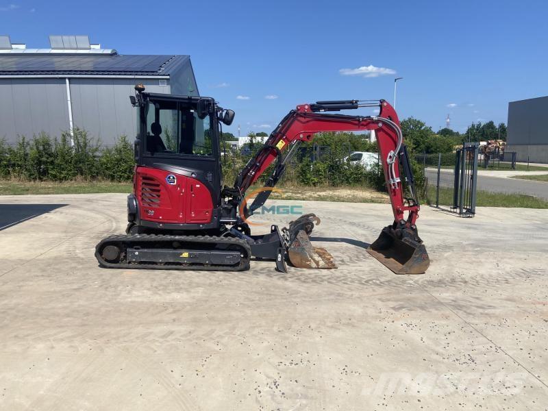 Yanmar VIO38-6 ホイール式油圧ショベル（パワーショベル・ユンボ・バックホー）
