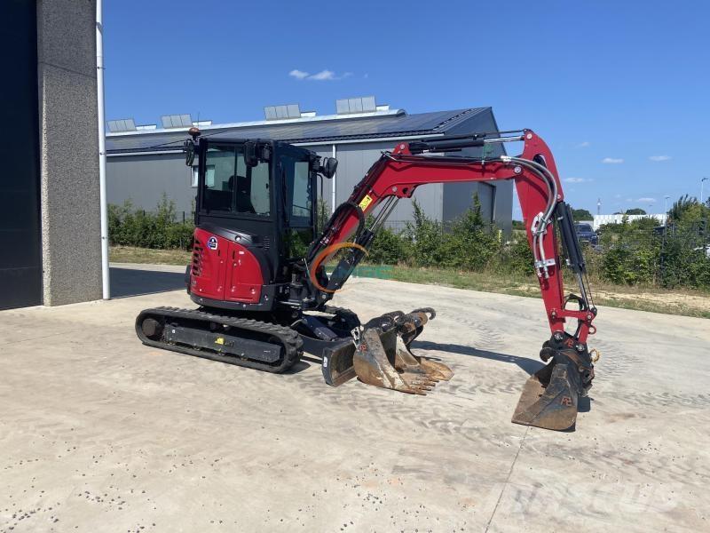 Yanmar VIO38-6 ホイール式油圧ショベル（パワーショベル・ユンボ・バックホー）
