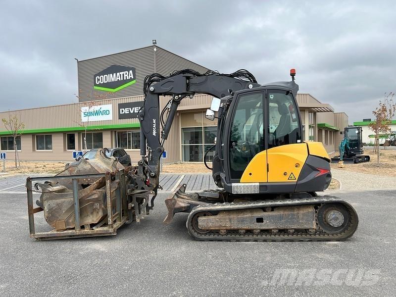 Mecalac 10 MCR 大型油圧ショベル12t以上（パワーショベル・ユンボ）