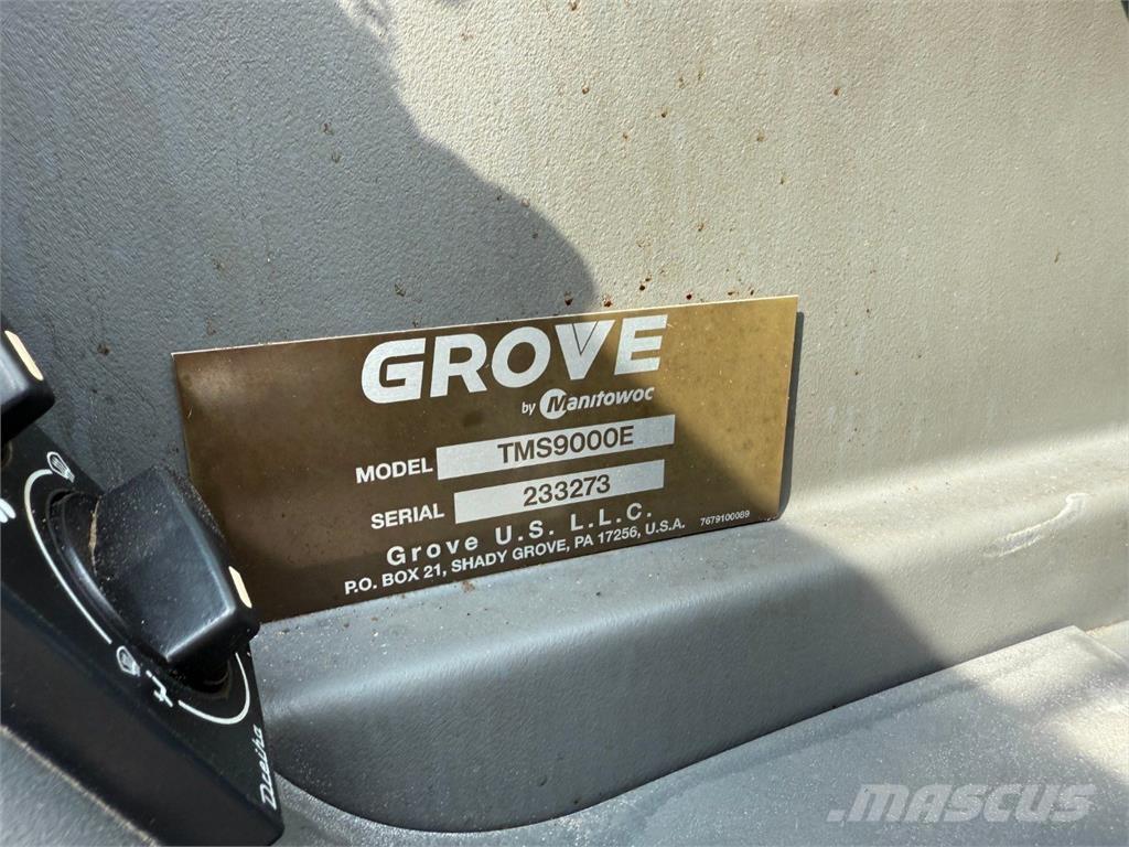 Grove TMS9000E オールテレーンクレーン