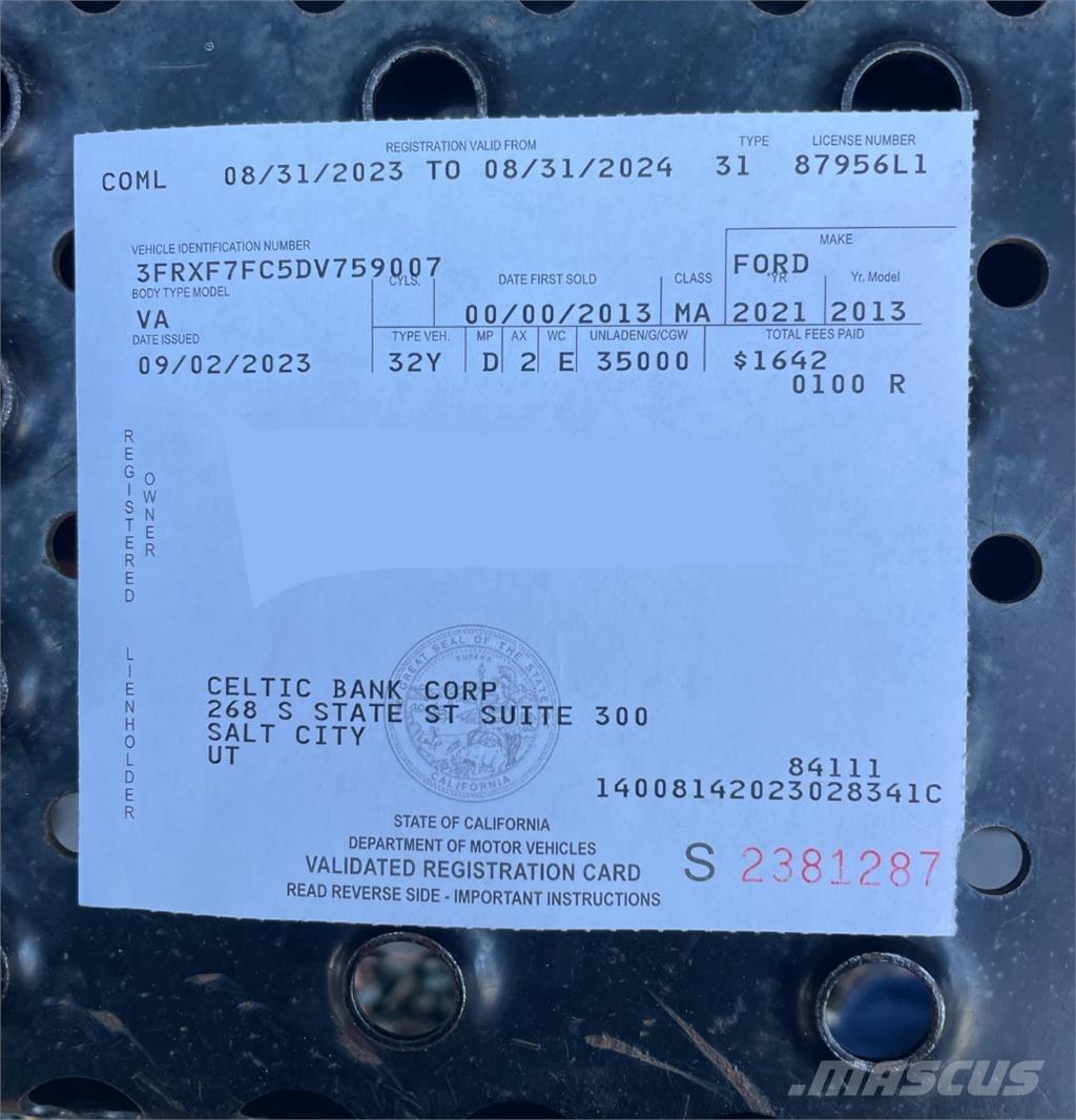 Manitex 1770 C クレーントラック、ユニック車