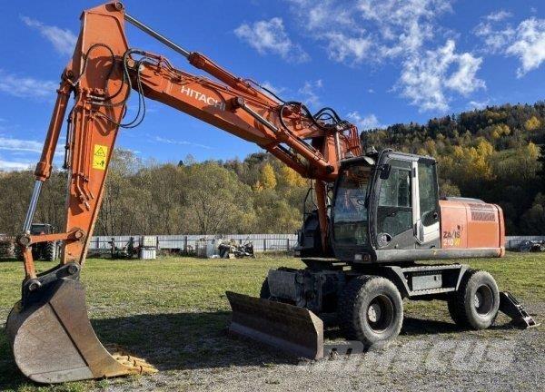 Hitachi ZX 210W-3 ホイール式油圧ショベル（パワーショベル・ユンボ・バックホー）